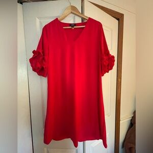 Alfani Red Stylish Dress, size 10